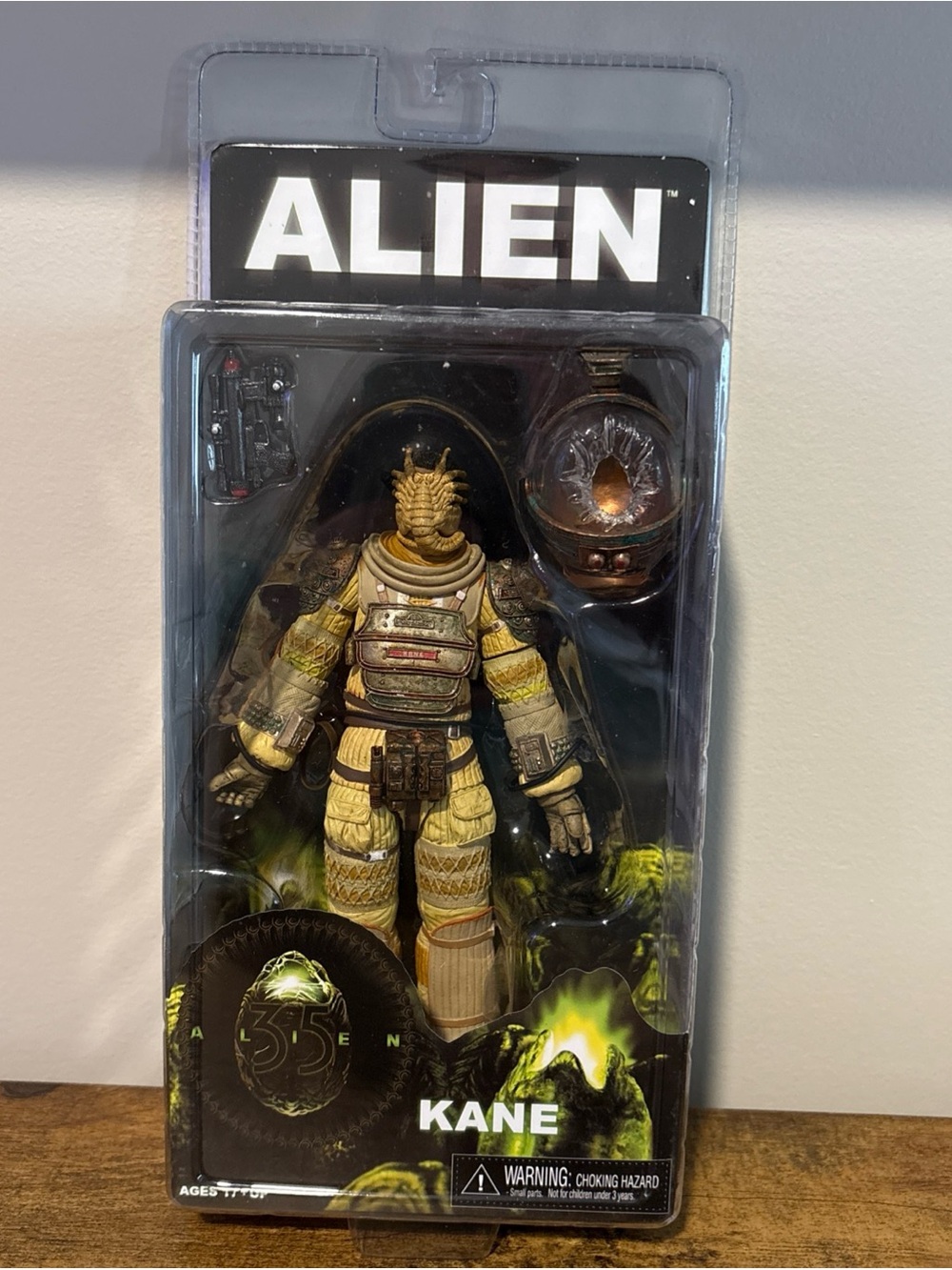 NECA Reel Toys Alien Series 3 Kane 35th Anniversary Edition 7-inch Scale Action